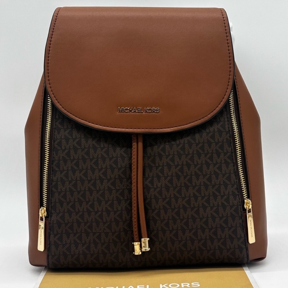 Michael Kors Phoebe Medium Backpack Brown